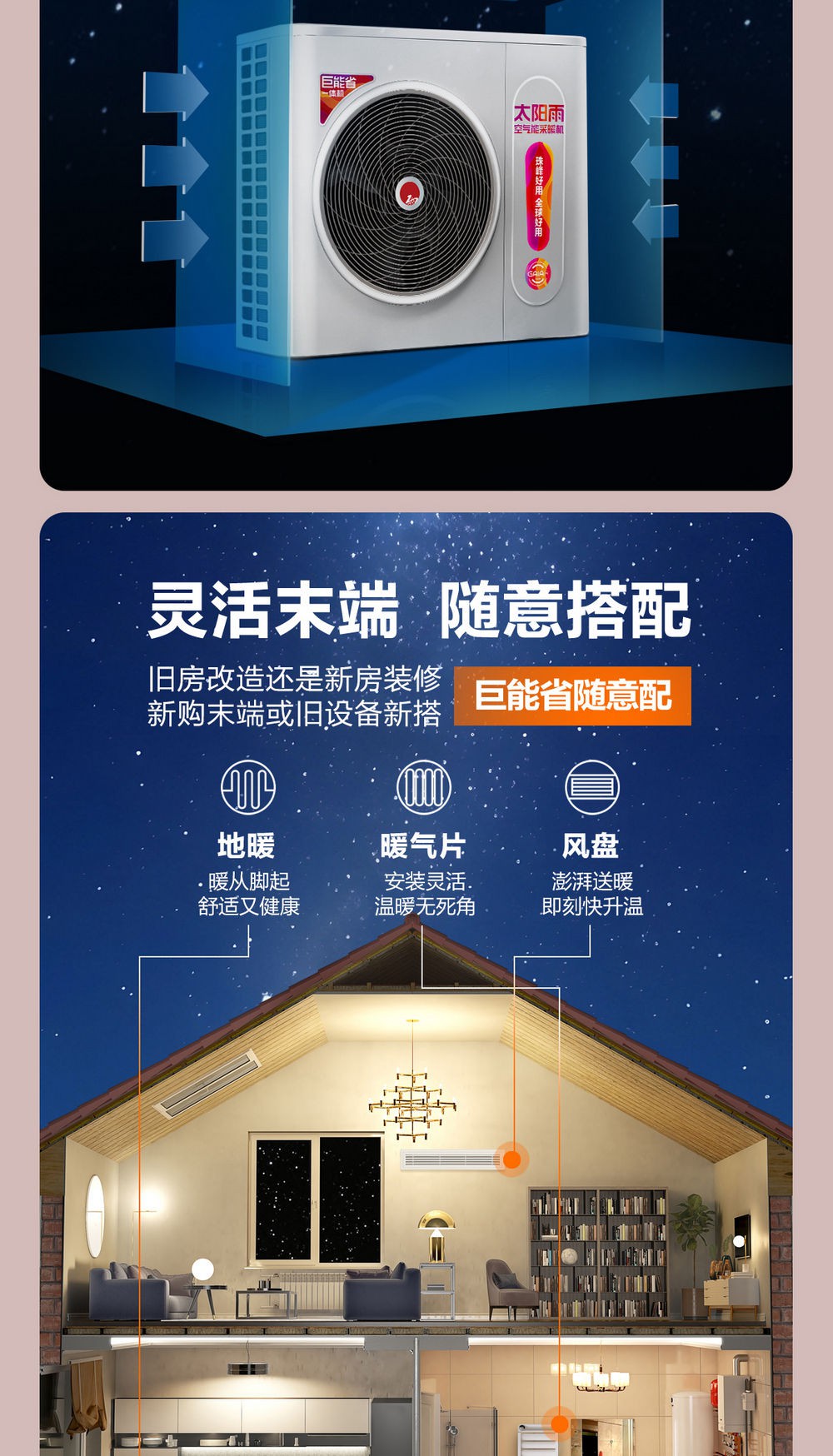 空气能,太阳能,热水器