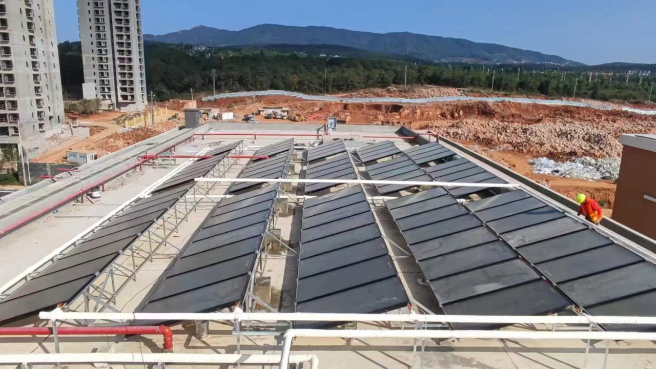 云南昆明招商依云国际社区清洁热水项目