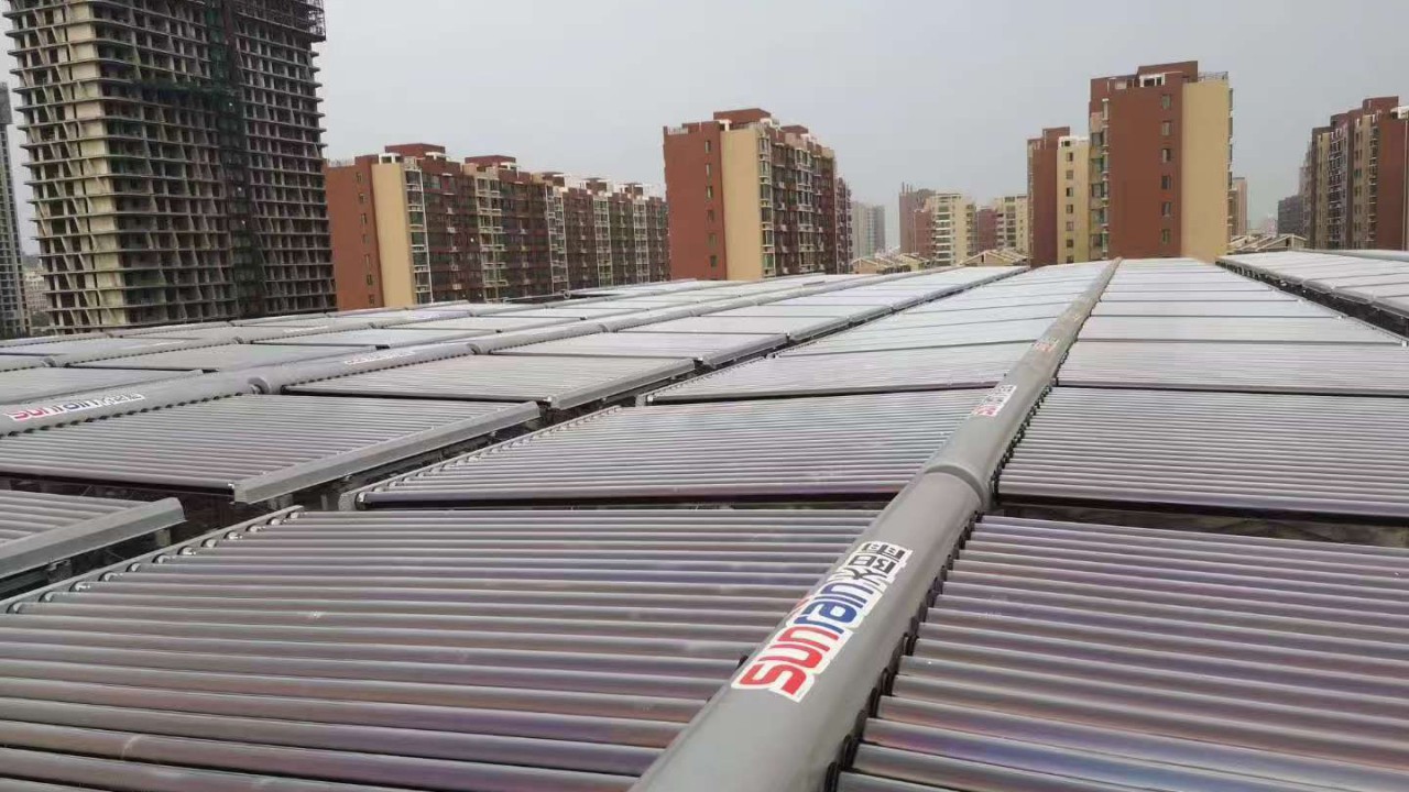 河南新乡卫华集团清洁热水项目