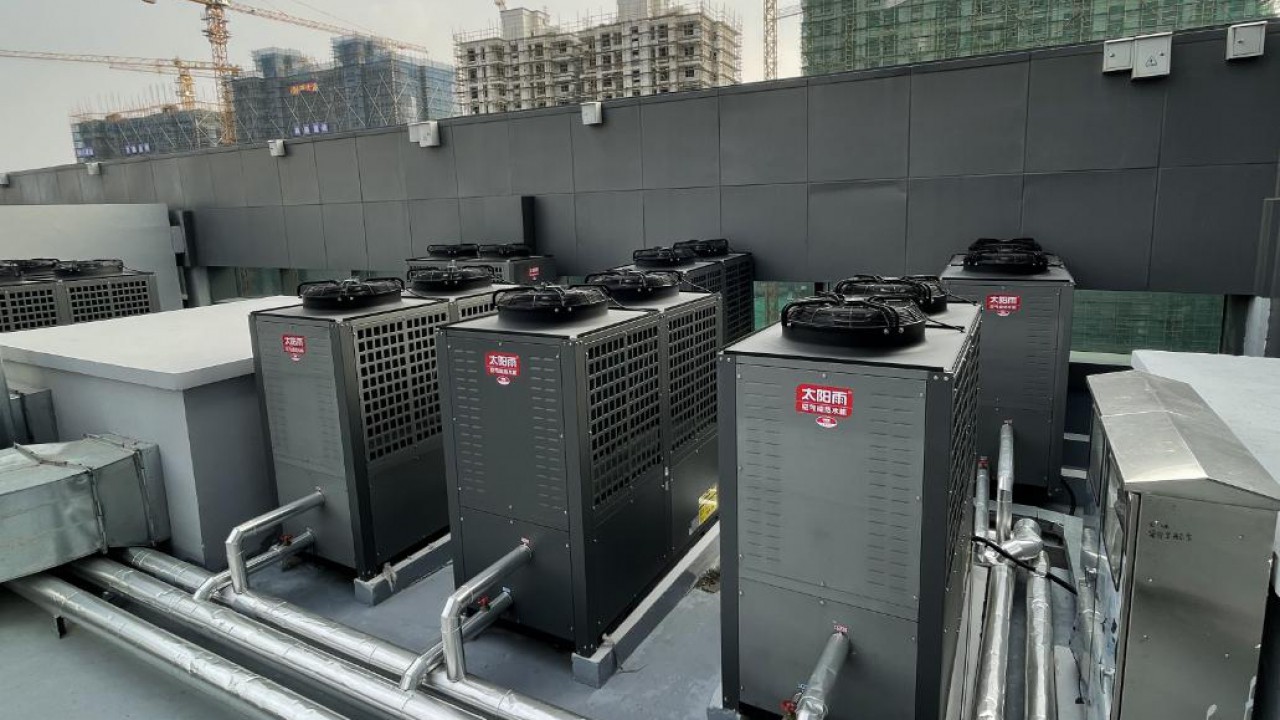 江苏泰州兴化长九国际大酒店清洁热水项目