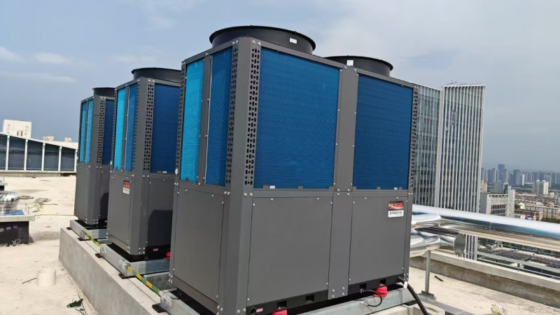 河南洛阳中航光电（158厂）全球总部多源集成清洁热水项目