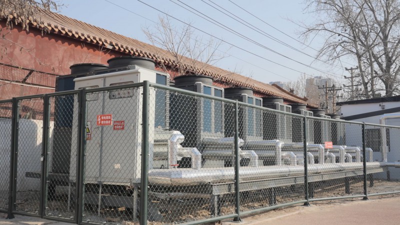 河北邯郸建安中学清洁采暖项目