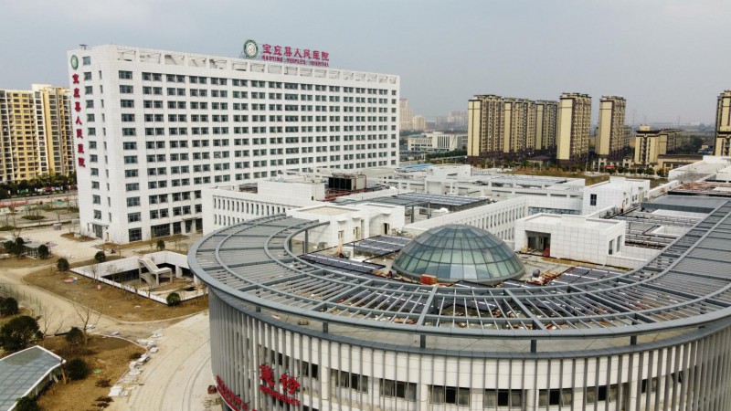 江苏扬州宝应人民医院清洁热水项目