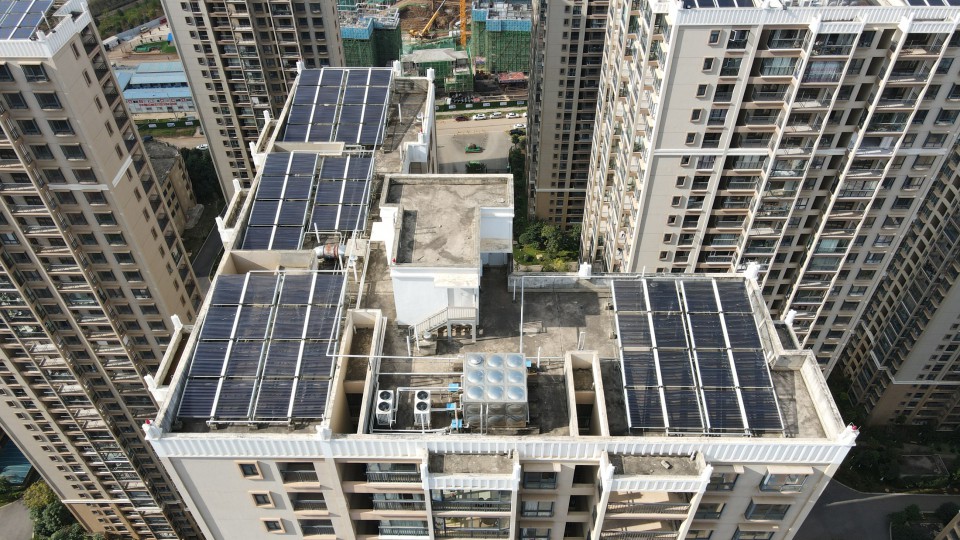 云南昆明亚广传媒住宅清洁热水项目