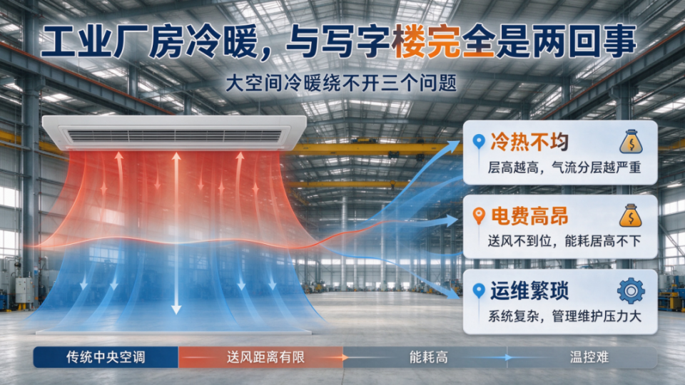 太阳雨空气能 - 8000㎡汽车线束车间冷暖，年省电费20万元